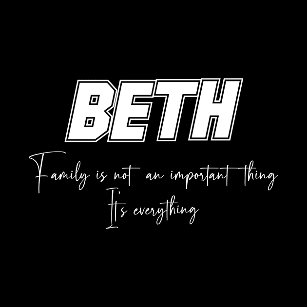 Beth Second Name, Beth Family Name, Beth Middle Name by JohnstonParrishE8NYy