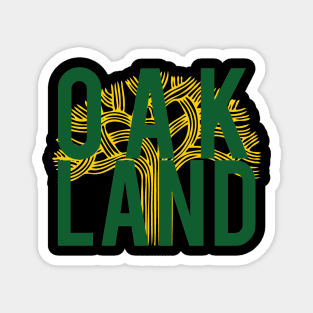 Oakland Tree 2 Magnet