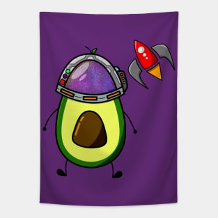 Avocado Spaceman Tapestry