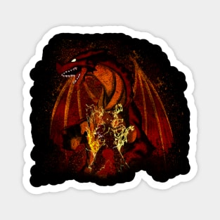 The Dragon Slayer Story Magnet