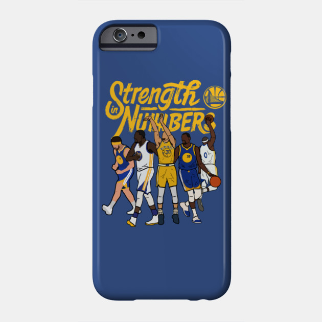 Golden State Warriors NBA 'Strength In Numbers' Steph Curry/Klay Thompson/Draymond Green/Kevin Durant/Demarcus Cousins