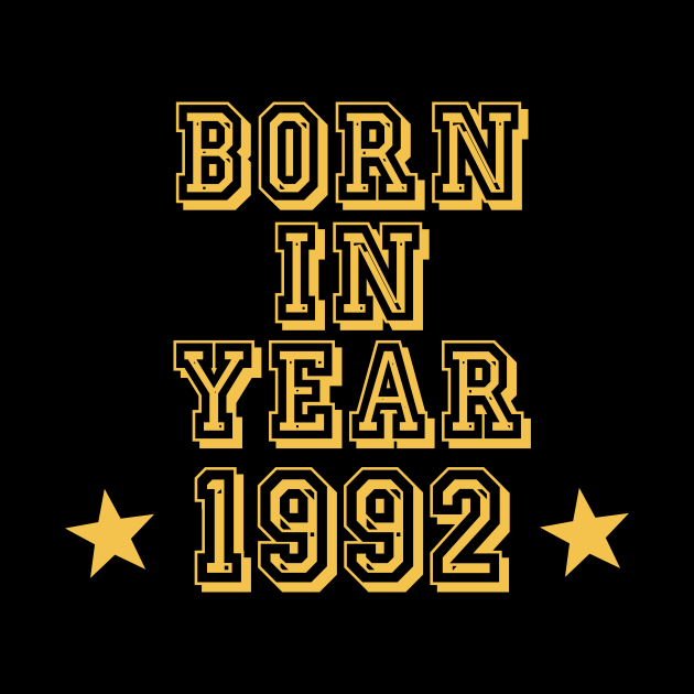 Born in year 1992! Birthday Gift Idea Phone Case TeePublic
