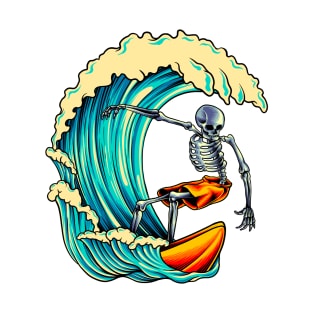 Skull Surfing T-Shirt