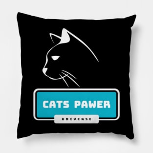 Cats Pawer unisex t-shirt. Pillow