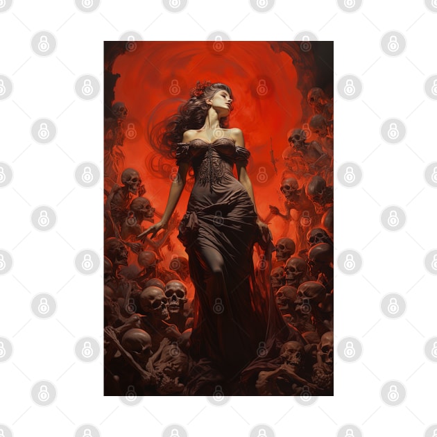 Goddess of Death in hell by Maverick Media