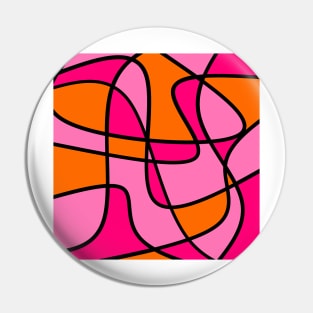 Pink and Orange Loveliness Pin