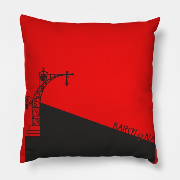 Barcelona Pillow by LordDanix