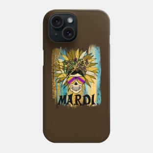 Mardi Gras Spirit - Live Well Before Death Phone Case