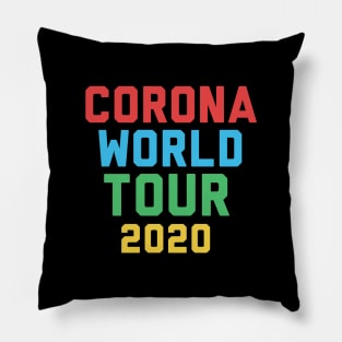 Coronavirus World Tour 2020 Pillow