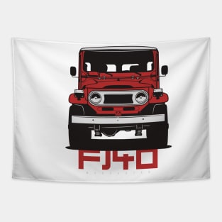 Landcruiser fj40 (red) Tapestry