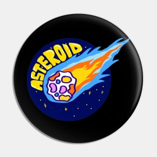 Asteroid from the space Pin