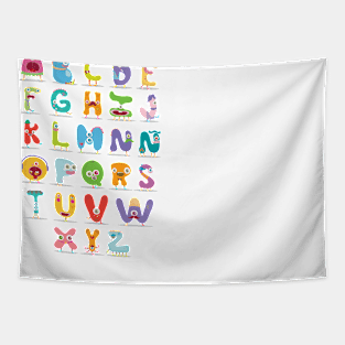 Monster abc Tapestry