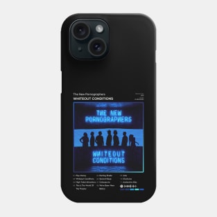 The New Pornographers - Whiteout Conditions Tracklist Album Phone Case