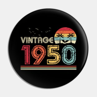 Vintage 1950 Limited Edition 71st Birthday Gift 71 Years Old Pin