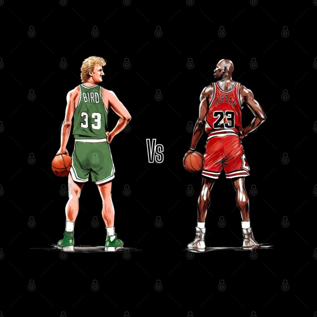 MJ Vs LB by Buff Geeks Art