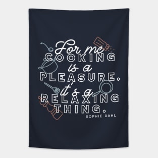 Cooking is a Pleasure Thing V2 Tapestry