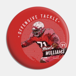 Trent Williams San Francisco Dots Pin