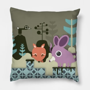 Bilby & Fox Pillow