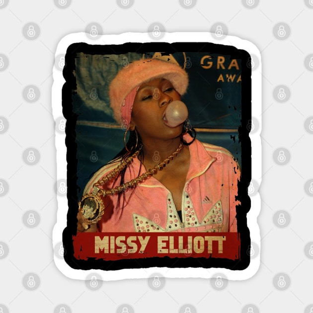 Retro Style \\ Missy Elliott Magnet by eyeofshe