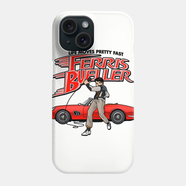 Ferris Racer Phone Case by harebrained