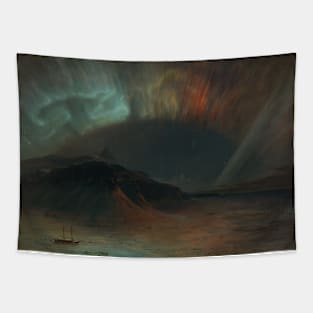 Aurora Borealis by Frederic Edwin Church Tapestry