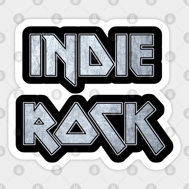 Indie Rock - Indie - Sticker