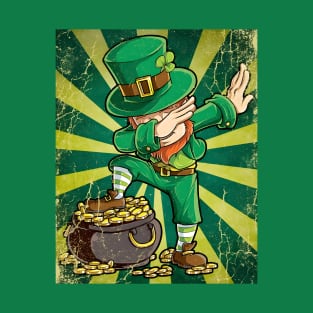 St. Patricks Gold Dabbing T-Shirt