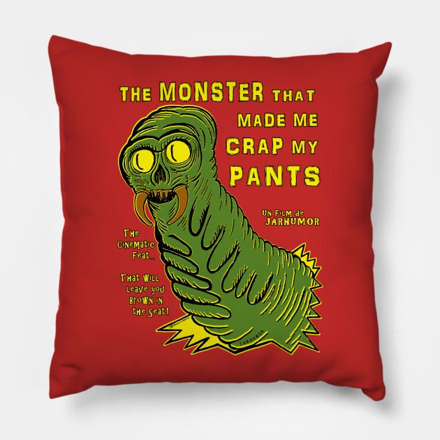 The Monster That... Pillow by jarhumor