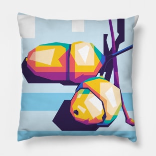 acorn pop art Pillow