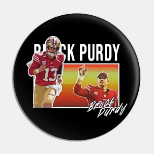 Brock Purdy the Goat Vintage Pin