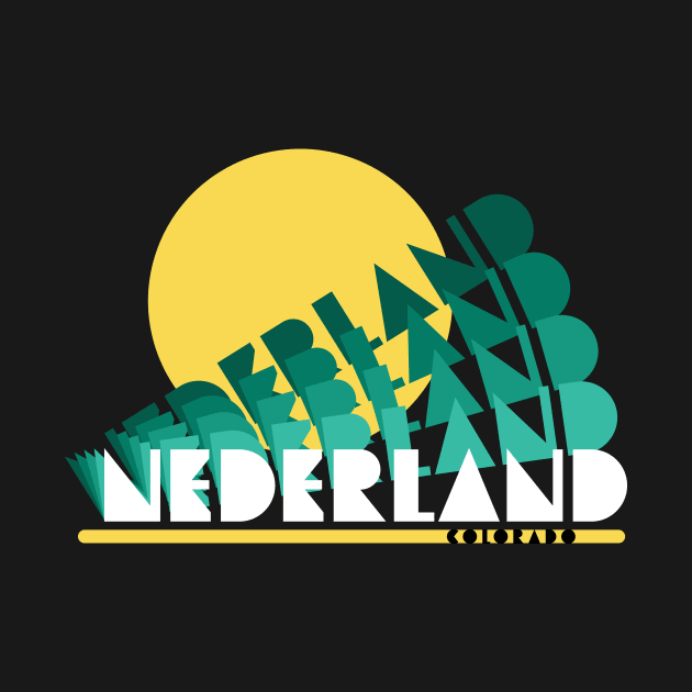 Retro Nederland Colorado Sun by NeddyBetty