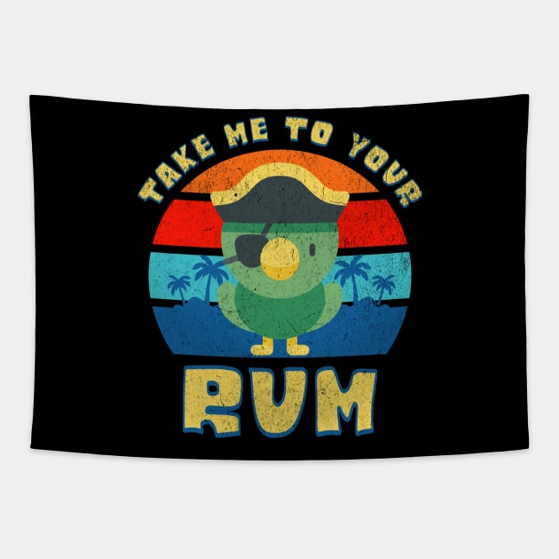 Take Me To Your Rum! Tapestry by BankaiChu