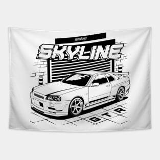 Skyline GTR R34 Tapestry