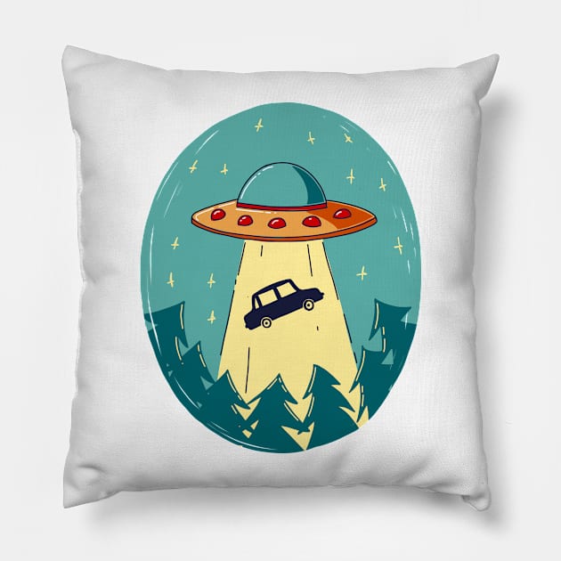 UFO Pillow by edwardecho