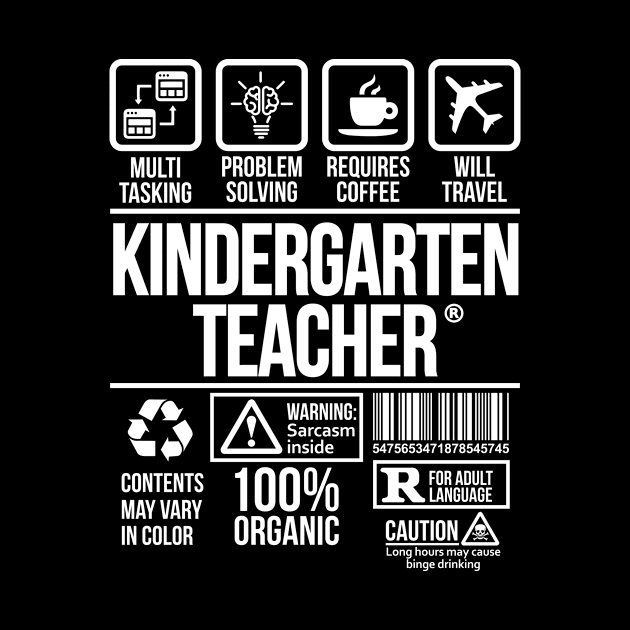 Kindergarten teacher T-shirt | Job Profession | #DW by DynamiteWear