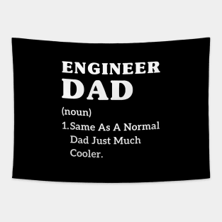 Engineer dad father's day mechanical engineer dad jokes Tapestry