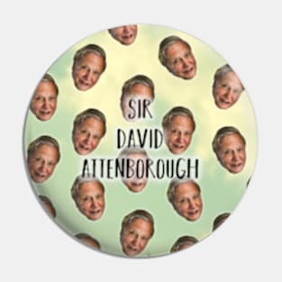 Sir David Attenborough 2019 Pin