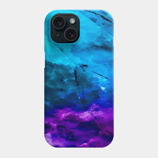 Blue Purple Bath Fizzies Phone Case