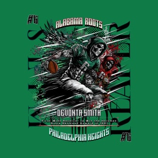 Alabama Roots, Philadelphia Heights - Devonta Smith Slim Reaper of Philly T-Shirt