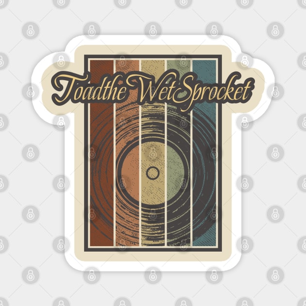 Toad the Wet Sprocket Vynil Silhouette Magnet by North Tight Rope