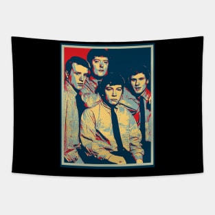 House of the Rising Style Channel the Blues Rock Magic with Animal Band Tees Tapestry