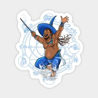 Witch Boy Water Magnet