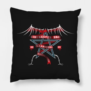 Winchester bros paranormal investigators Pillow