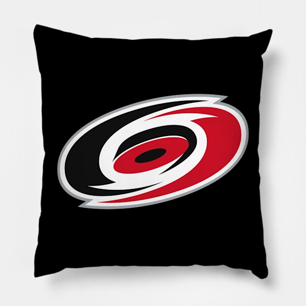 Carolina Hurricanes Pillow by Jedistudios 