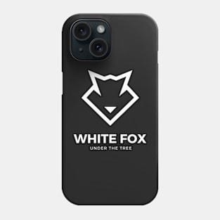 white fox under the tree Vintage Summer Phone Case