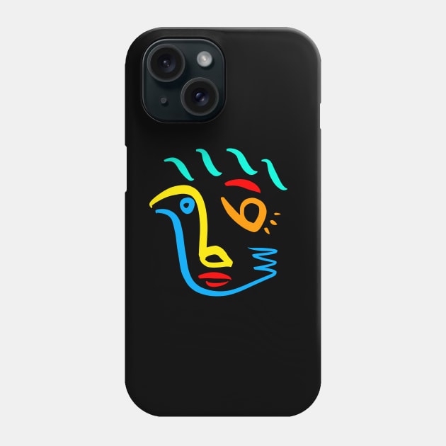 face Phone Case by Angel Rivas