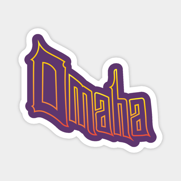 Omaha NE Magnet by StoreShaSha