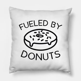 Fueled By Donuts Pillow