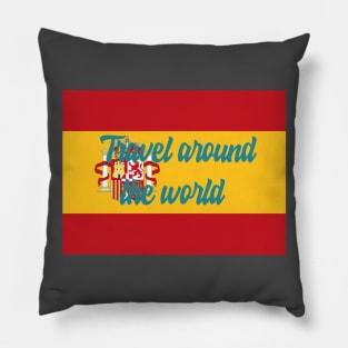 Travel Around the World - Spain Pillow