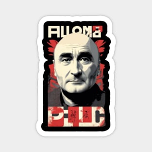 phil collins // vektor art design v4 Magnet